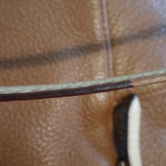 Michael Kors brown and tan leather tote bag - Picture 5 of 5